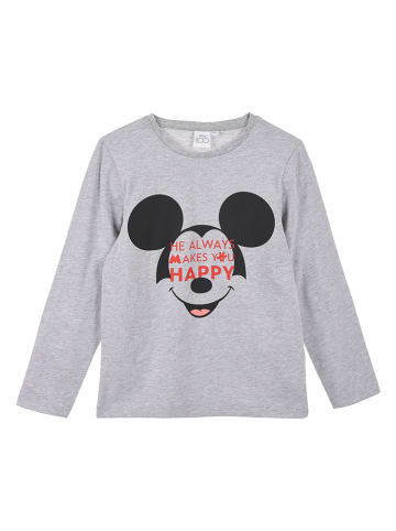 Disney Longsleeve "Disney 100" in Hellgrau