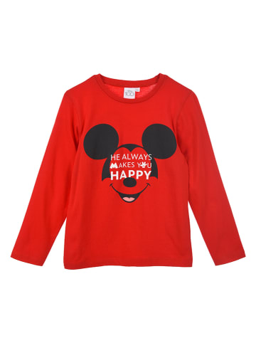 Disney Longsleeve "Disney 100" in Rot
