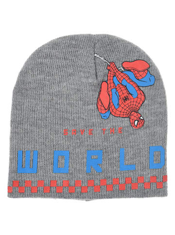 Spiderman Beanie "Spiderman" in Grau