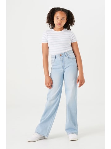 Garcia Spijkerbroek "Annemay" - wide leg - lichtblauw