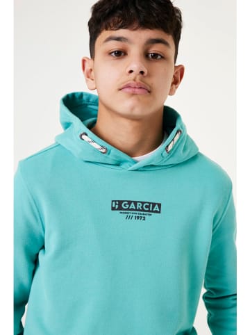 Garcia Hoodie in Hellblau