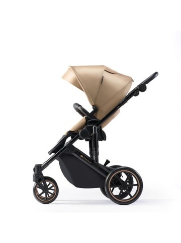 Kinderkraft Wózek dziecięcy kombi 3w1 "Prime 2" w kolorze beżowym