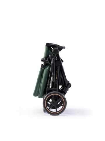 Kinderkraft Wózek dziecięcy kombi 3w1 "Prime 2" w kolorze zielonym
