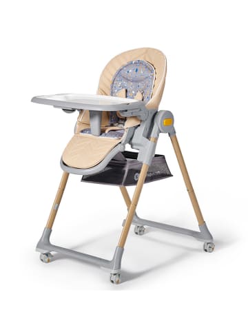 Kinderkraft Krzesełko dziecięce 2w1 "Lastree" w kolorze beżowo-szarym