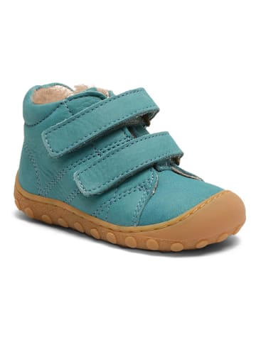 bisgaard Leder-Lauflernschuhe in Türkis
