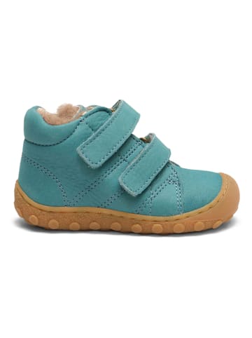 bisgaard Leder-Lauflernschuhe in Türkis