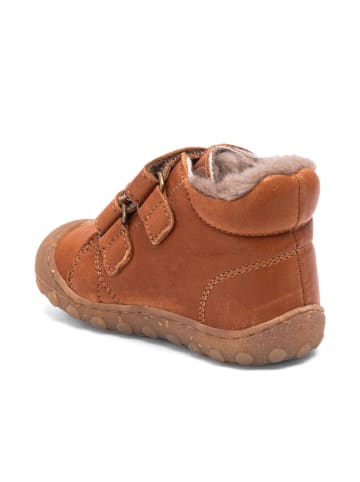 bisgaard Leder-Barfußschuhe "Hale" in Hellbraun