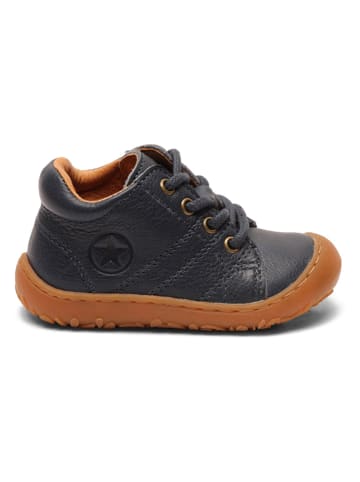 bisgaard Leder-Lauflernschuhe in Dunkelblau