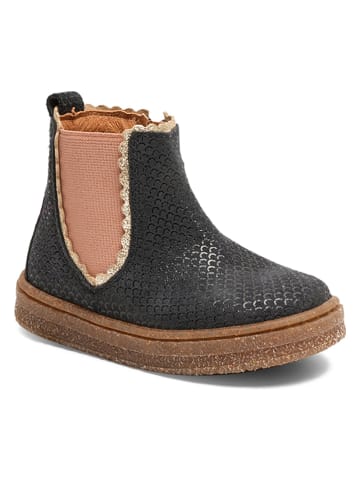 bisgaard Leder-Lauflernschuhe in Dunkelblau