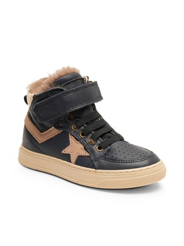 bisgaard Leder-Sneakers in Dunkelblau