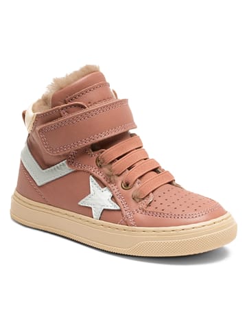 bisgaard Leder-Sneakers in Rosa