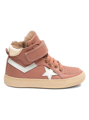 bisgaard Leder-Sneakers in Rosa