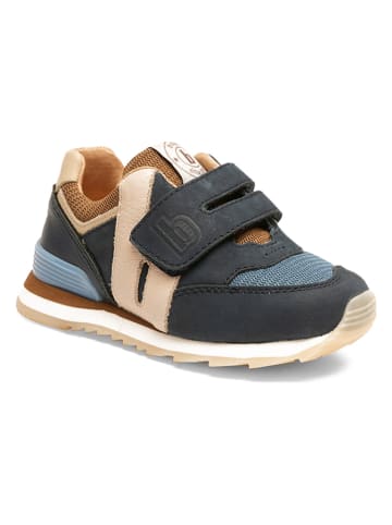 bisgaard Leren sneakers donkerblauw