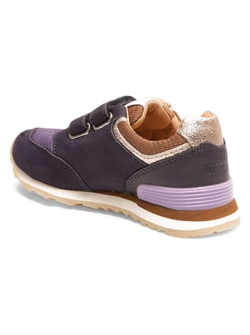bisgaard Leder-Sneakers in Lila