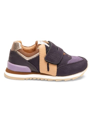 bisgaard Leder-Sneakers in Lila