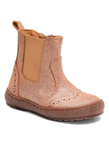 bisgaard Leder-Boots in Rosa