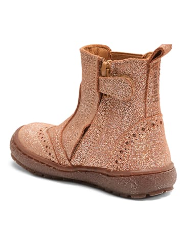 bisgaard Leder-Boots in Rosa