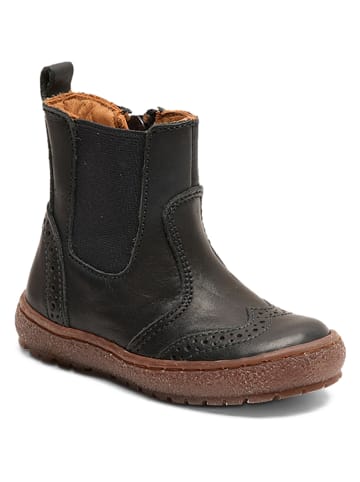 bisgaard Leder-Boots in Dunkelblau