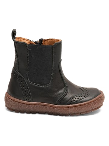 bisgaard Leder-Boots in Dunkelblau