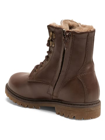 bisgaard Leder-Winterboots in Braun