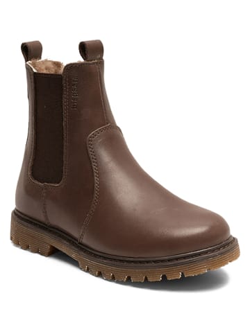 bisgaard Leder-Chelsea-Boots in Braun