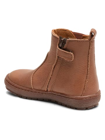 bisgaard Leder-Boots in Braun