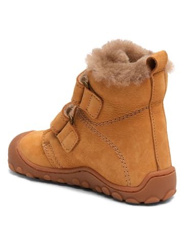bisgaard Leder-Winterboots in Hellbraun