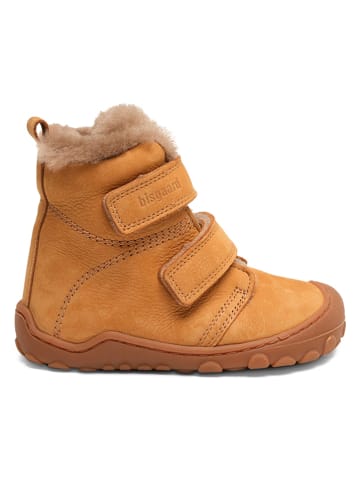 bisgaard Leder-Winterboots in Hellbraun