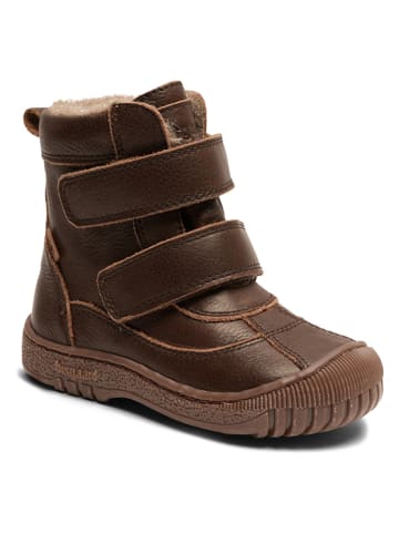 bisgaard Leder-Winterboots in Braun
