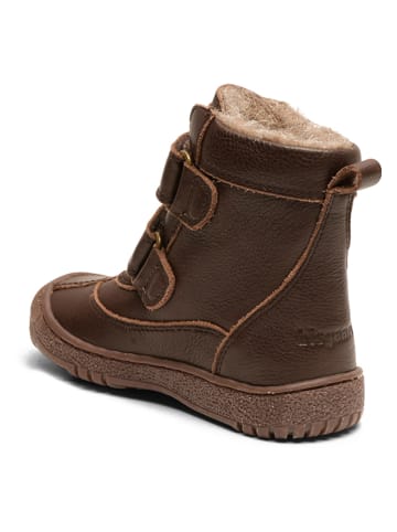 bisgaard Leder-Winterboots in Braun