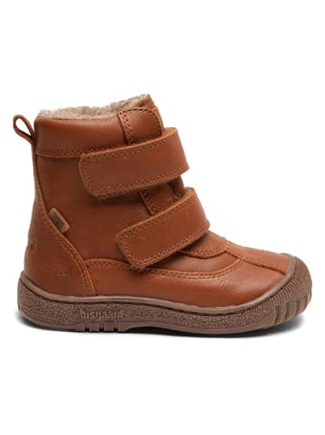 bisgaard Leder-Boots ''Ellis'' in Hellbraun