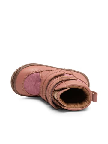 bisgaard Leder-Boots in Pink