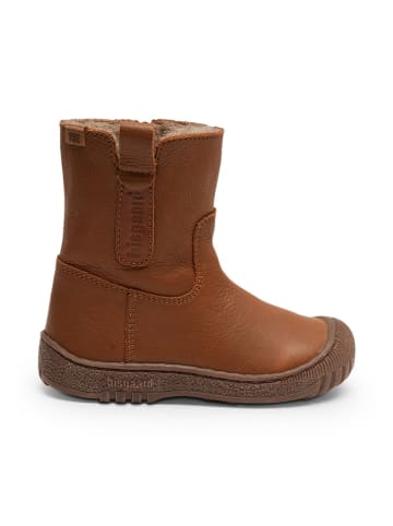bisgaard Leder-Winterboots in Hellbraun