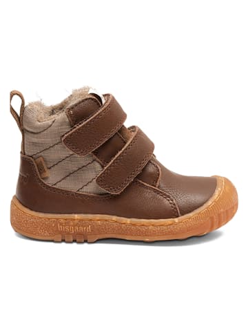 bisgaard Leder-Winterboots in Braun
