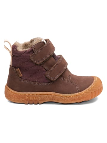 bisgaard Leder-Winterboots in Braun