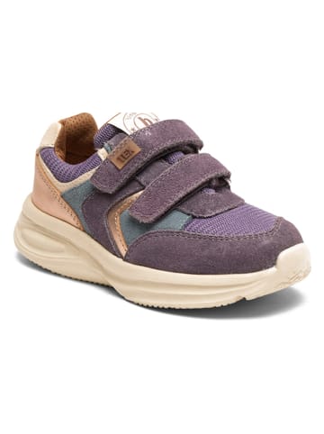 bisgaard Leder-Sneakers in Lila