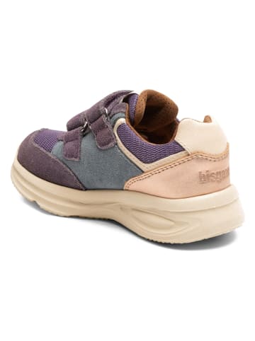 bisgaard Leder-Sneakers in Lila