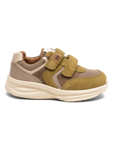 bisgaard Leren sneakers kaki