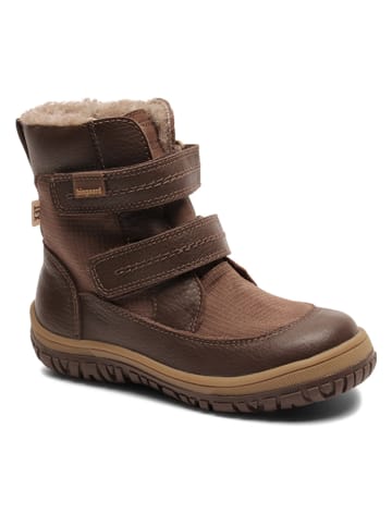 bisgaard Leder-Winterboots in Braun
