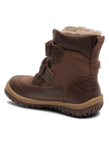 bisgaard Leder-Winterboots in Braun