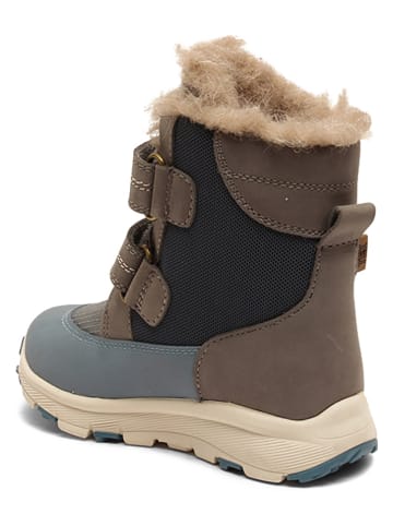 bisgaard Leren winterboots grijs