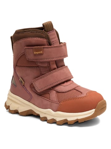 bisgaard Leder-Boots in Pink