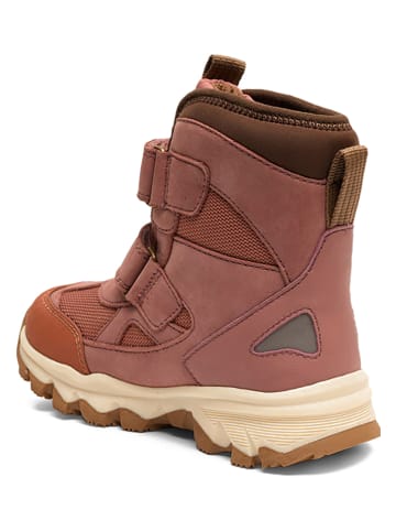 bisgaard Leder-Boots in Pink