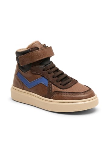 bisgaard Leder-Sneakers in Braun
