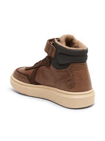 bisgaard Leder-Sneakers in Braun