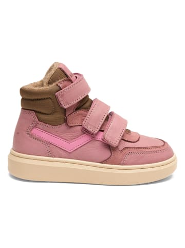 bisgaard Leder-Sneakers in Rosa
