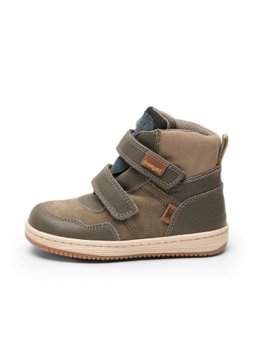 bisgaard Leder-Boots in Grau