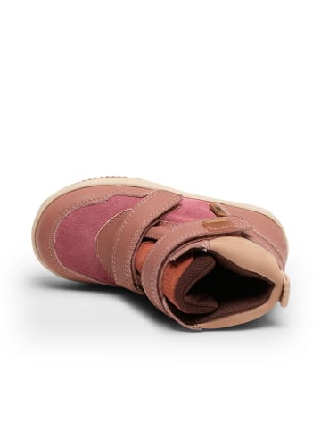 bisgaard Leder-Boots in Pink