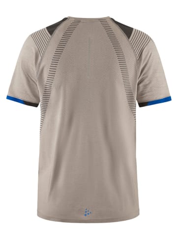 Craft Koszulka "PRO Trail Fuseknit" w kolorze beżowym do biegania