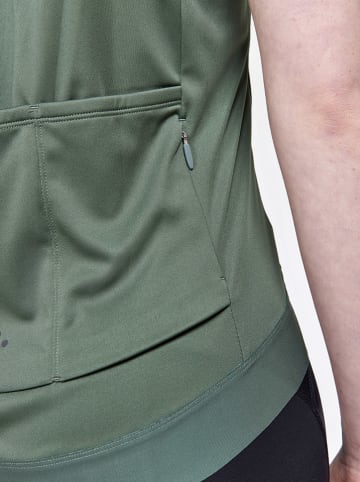 Craft Koszulka kolarska "CORE Essence" w kolorze khaki